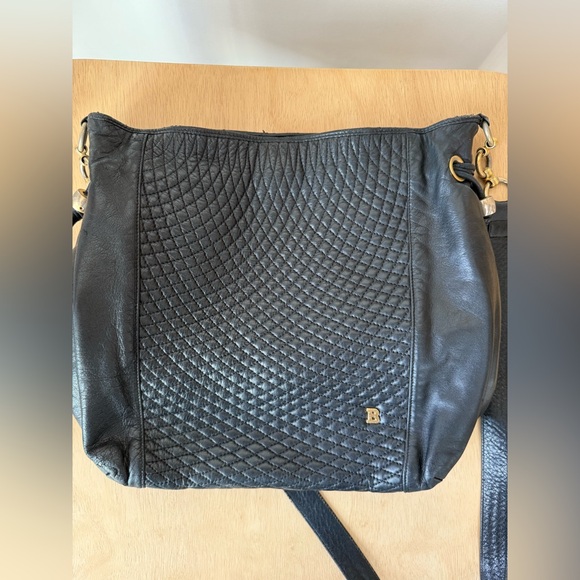 Bally Handbags - Vintage Bally Black Quilted Leather Shoulder Bag